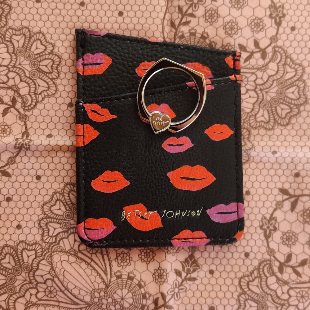 Betsey Johnson phone wallet